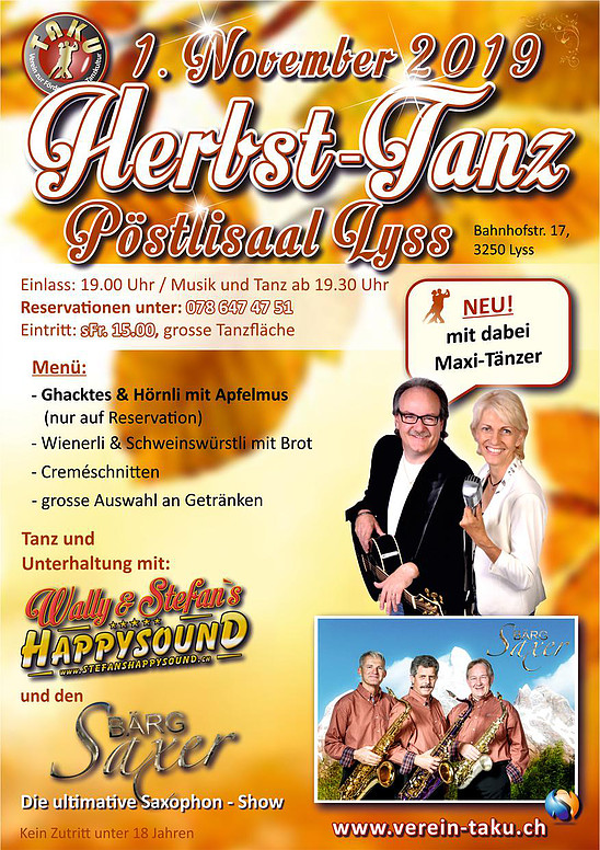 Herbsttanz Happysound 01.11.2019